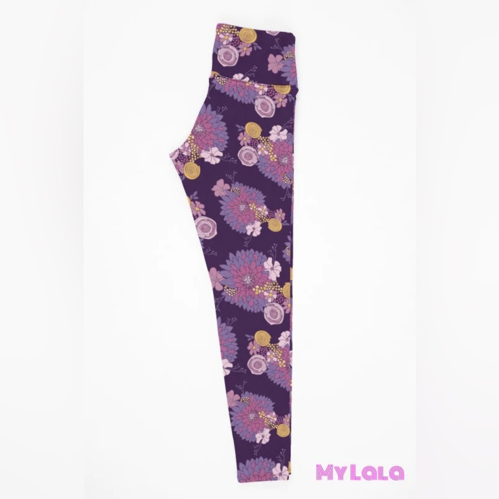 NWT | My Lala Leggings in Bip Bip Bop | Yoga Band Premium | OS (3-14)